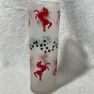 Tall drinking glass  